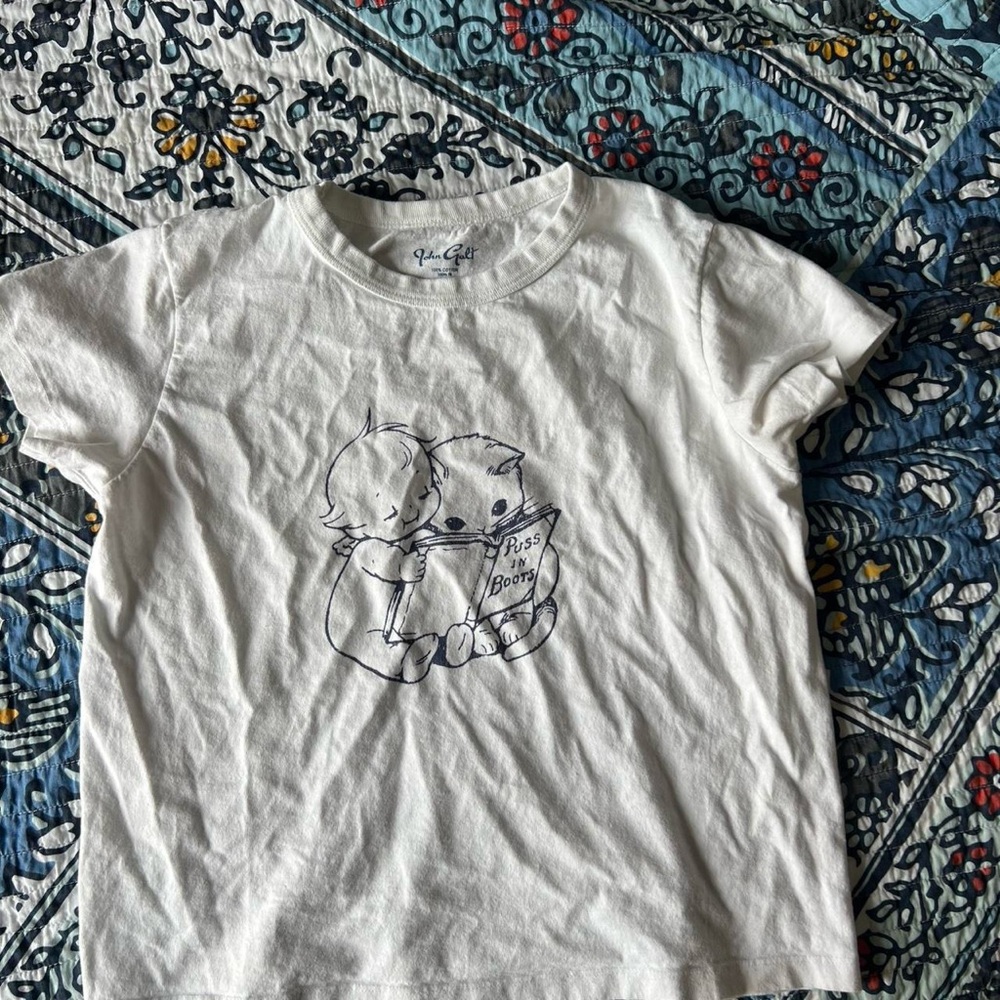 Brandy Melville White Short Sleeve Tee